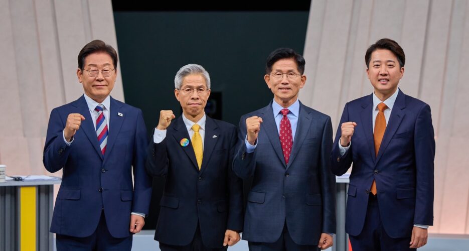 Whether ROK needs nukes to deter North Korea dominates last presidential debate