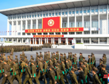 North Korea holds rare event on military training after deployment to Ukraine