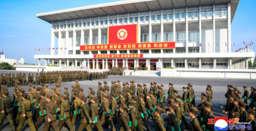 North Korea holds rare event on military training after deployment to Ukraine