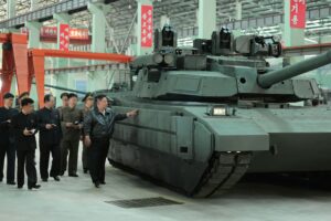 Kim Jong Un calls for mass-producing newest tanks in visit to upgraded factory