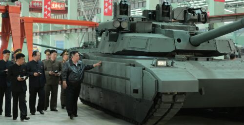 Kim Jong Un calls for mass-producing newest tanks in visit to upgraded factory