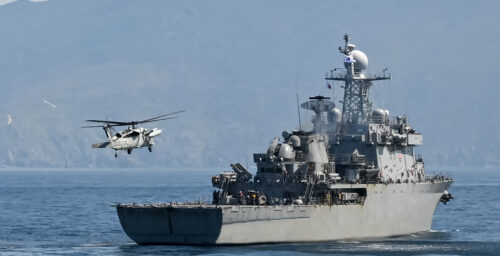 South Korea stages major naval drills following North Korea’s warship reveal