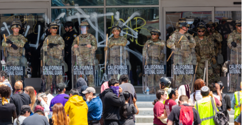 North Korea reports on LA protests against ‘unjust’ Trump immigration policies