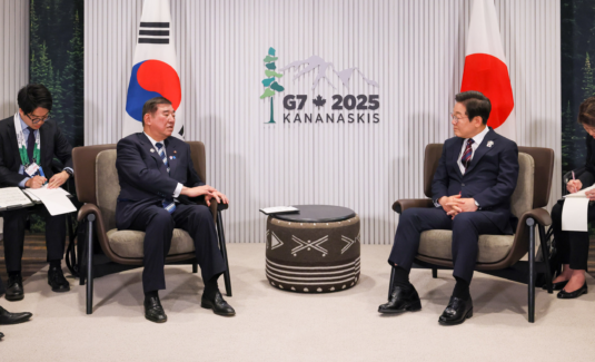 Lee Jae-myung spotlights North Korean issues in G7 talks with Ishiba, Carney