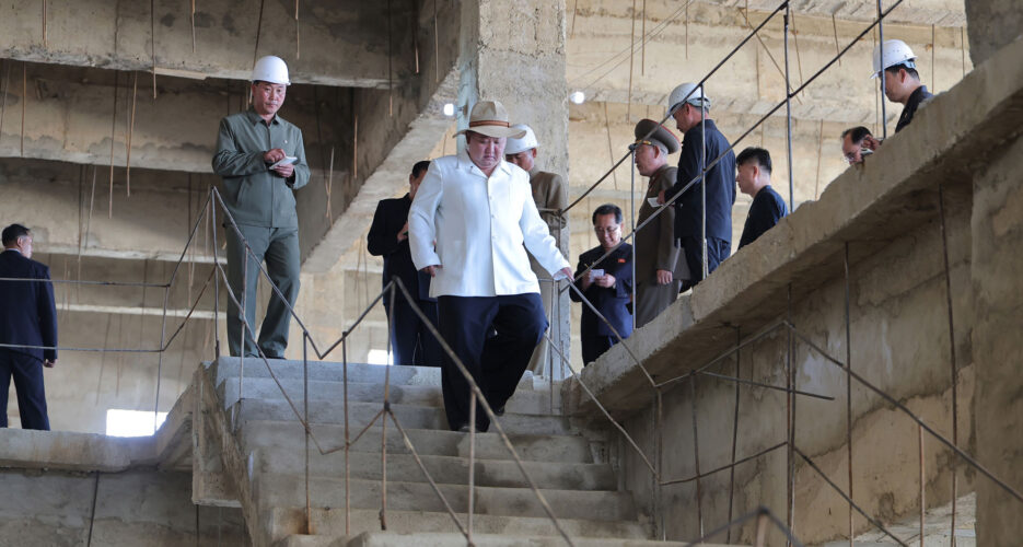 Kim Jong Un blames poor hospital construction on use of unskilled military labor