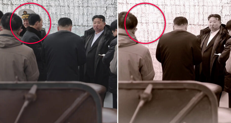 North Korea scrubs navy commander from photos in sign of widening warship purge