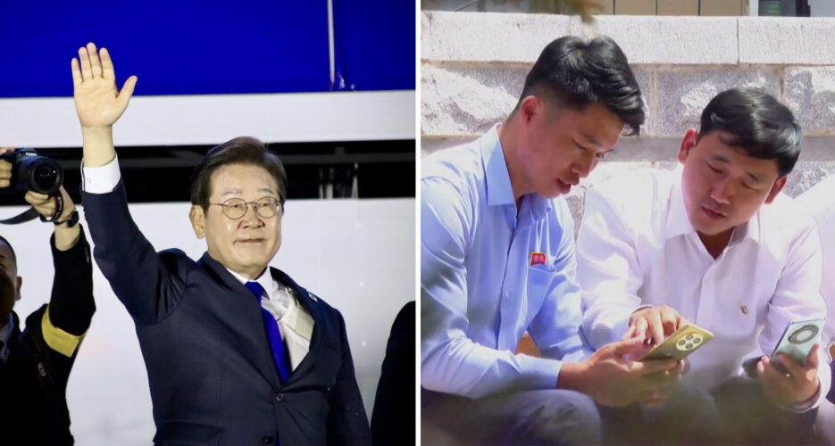 North Korean media informs public of newly elected South Korean president