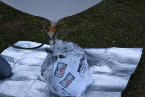 Nonprofit fined after defector data found in balloon launched toward North Korea