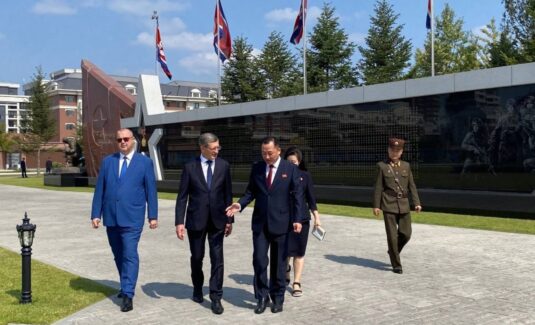New Russian ambassador arrives in North Korea