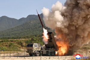 North Korea says 240mm rocket’s range upgraded to instill fear in South Koreans