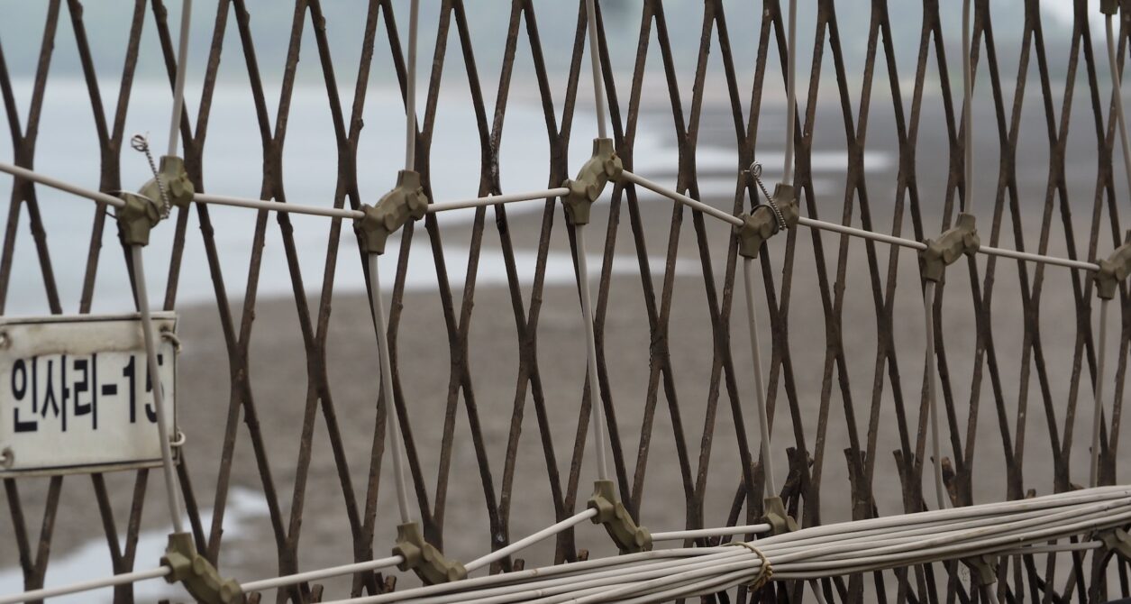 Retricte Woman entered restricted area near North Korea border, damaged fencing ...