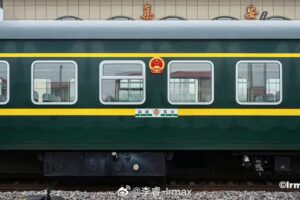 North Korea-China passenger train belatedly resumed service last month