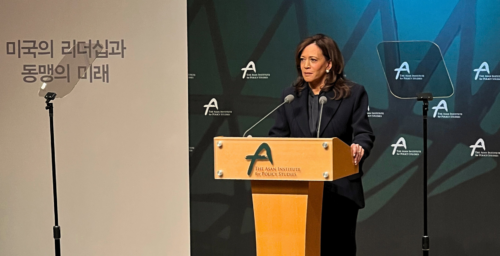 Kamala Harris slams Trump’s cuts to US-ROK drills on countering North Korea