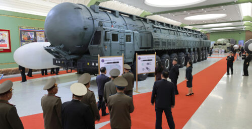 Kim Jong Un opens new weapons museum as North Korea claims missile test success