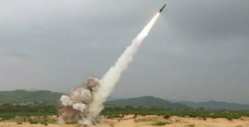 Recent launches revealed as surface-to-surface missile