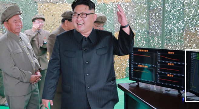 Photo: KCNA, edited by Dave Schmerler