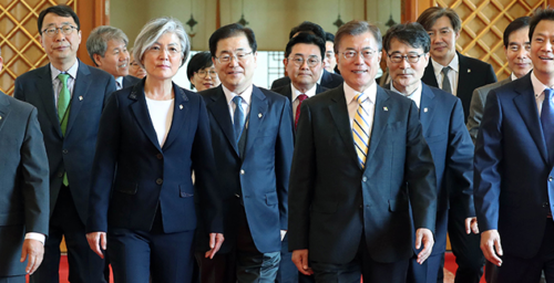 Moon Jae-in’s security and foreign affairs team: the key players