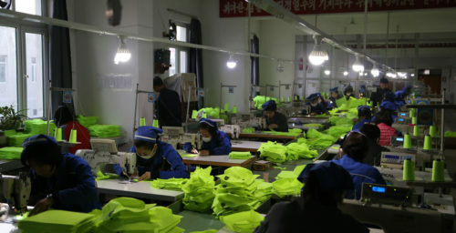 North Korean textiles hit yearly highs ahead of sanctions vote