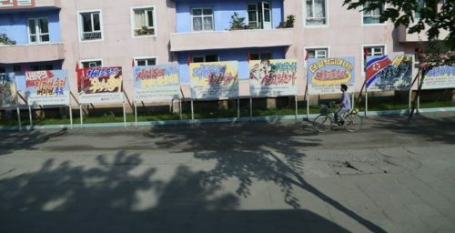 “The great and decisive war against America”: new slogans on North Korea’s streets