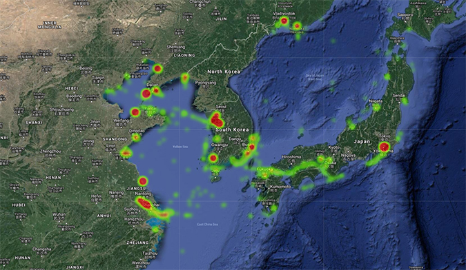 On Liberty: the sanctioned company working with South Korea and Japan