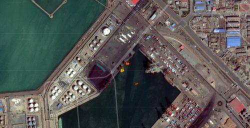 North Korean cargo ship returns to Chinese bulk port