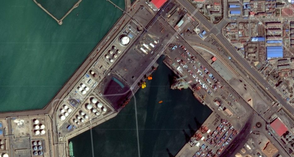 North Korean cargo ship returns to Chinese bulk port