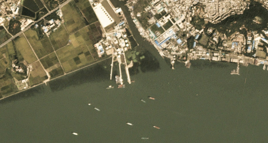 North Korea continues construction at Nampho oil terminal