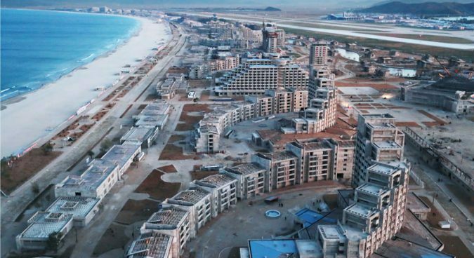 Wonsan-Kalma tourist zone sees rapid progress, new construction: imagery