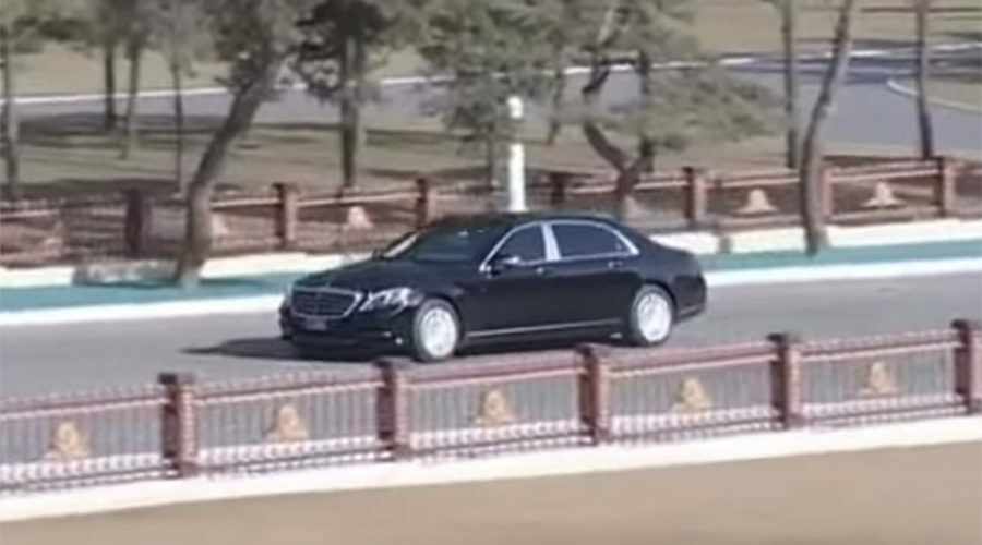 Kim Jong Un seen with new Mercedes-Maybach S 600 in recent appearance