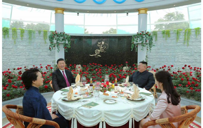 North Korean state media coverage of fifth Kim-Xi summit