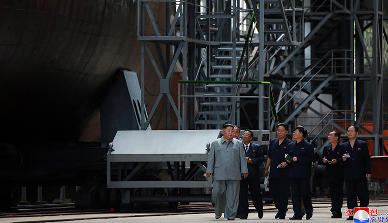 What to make of North Korea’s “newly-built” submarine inspection