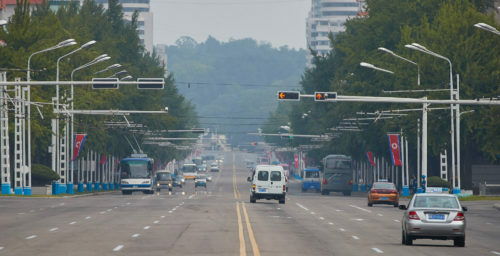 Diesel prices drop in the North Korean capital