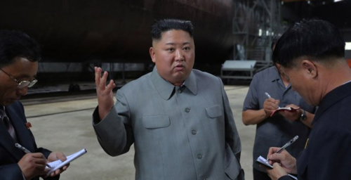 Why Kim’s submarine visit leaves room for talks, but reflects hardening position