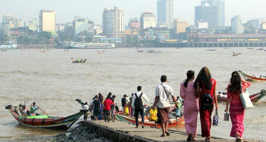 UN sanctioned ship appears near Myanmar