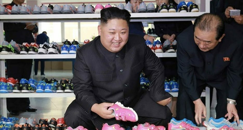 Prestigious Pyongyang shoe factory appears to be making inventory for export