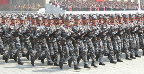 Marching drills resume at Pyongyang military parade practice ground, images show