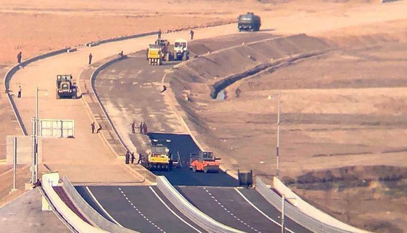 Paving begins on highway to connect long-dormant China-North Korea bridge: photo