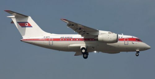 For the first time in months, an Air Koryo flight is spotted in North Korea