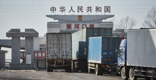 China-North Korea trade rises for the first time in months 