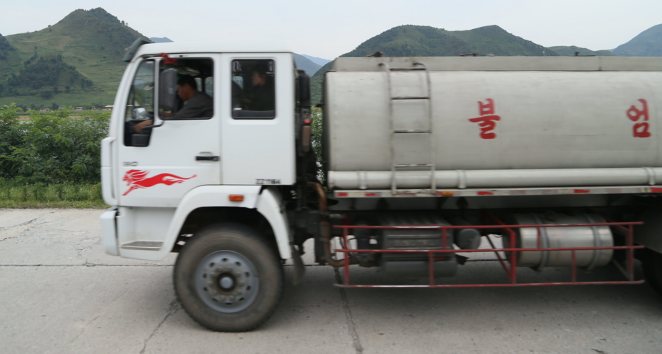 Sanctioned tankers, cargo ships spotted at North Korean port of Nampho