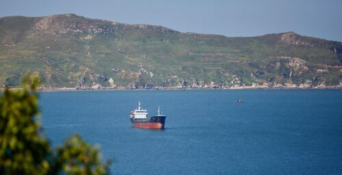 Freight ship visits North Korean port weeks after picking up cargo in Busan