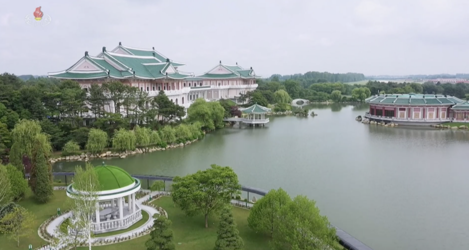 Large construction camp pops up near Pyongyang’s foreign leader guesthouses