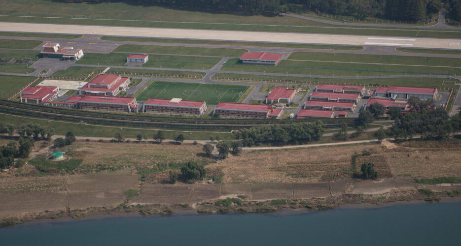 North Korea appears to rip up Pyongyang airfield just years after construction