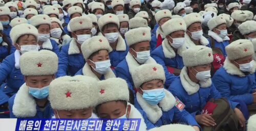 State media review: North Korean kids show loyalty to state by walking 215 miles