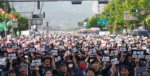 State media review: North Korea provides a front-row seat to anti-Yoon protests