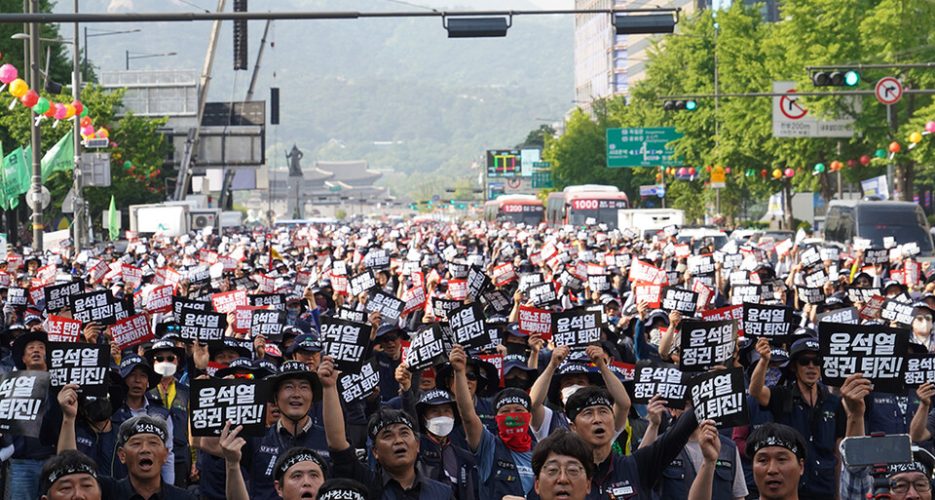 State media review: North Korea provides a front-row seat to anti-Yoon protests