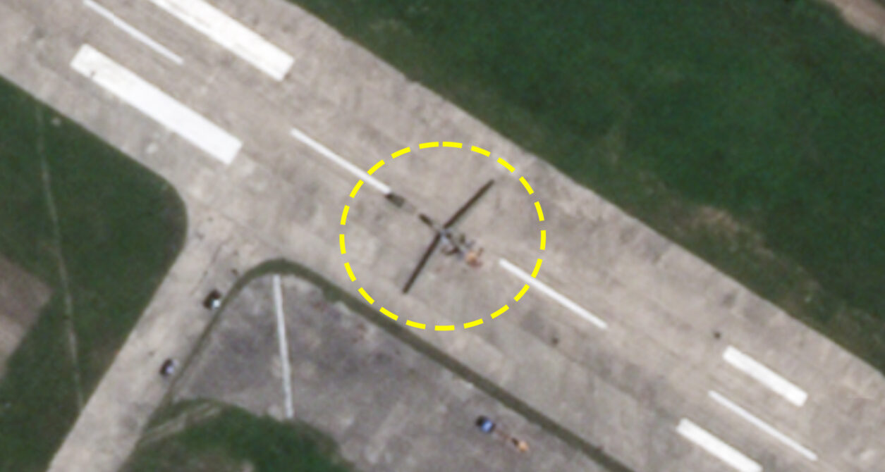 New North Korean military drone spotted on runway, largest seen to date ...