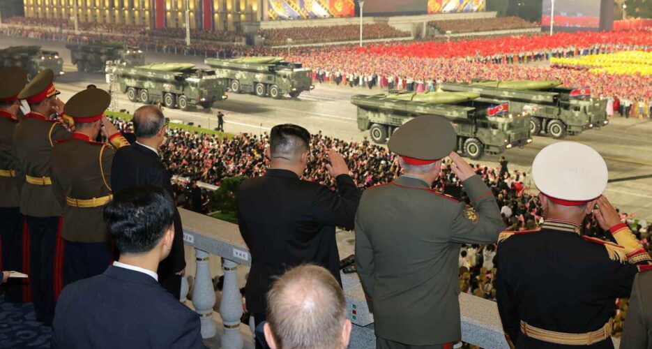 At parade, North Korea showcases a powerful asset — Chinese and Russian backing