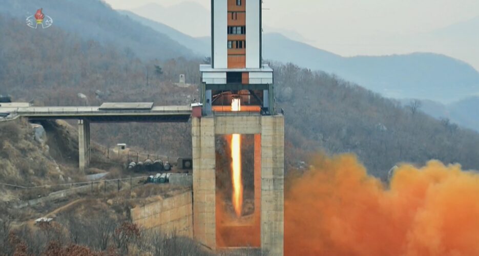 North Korea appears to test rocket engine as it preps for next satellite launch