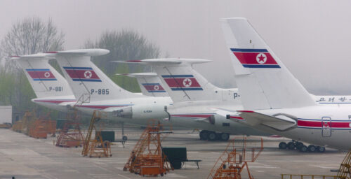 Pyongyang airport expands plane parking amid claims Air Koryo seeks new aircraft